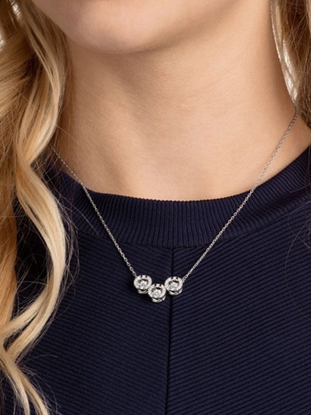 Swarovski Dance Trilogy Necklace